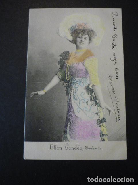 Postais: ELLEN VENDEE ARTISTA CANTANTE CUPLETISTA POSTAL