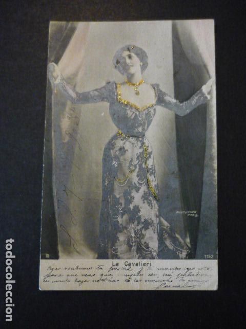 Postcards: LA CAVALIERI ARTISTA CANTANTE CUPLETISTA POSTAL