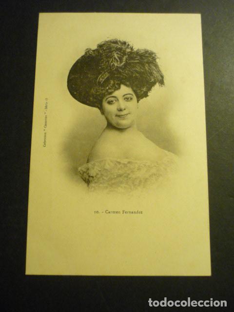 Postcards: CARMEN FERNANDEZ COL. CANOVAS SERIE O N&ordm; 10 SIN DIVIDIR