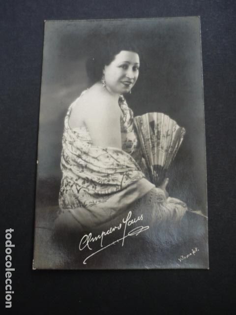 Postcards: AMPARO SAUS ARTISTA CANTANTE CUPLETISTA POSTAL