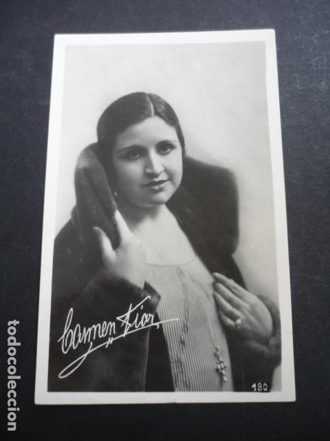 Postcards: CARMEN DIAZ ARTISTA CANTANTE CUPLETISTA POSTAL