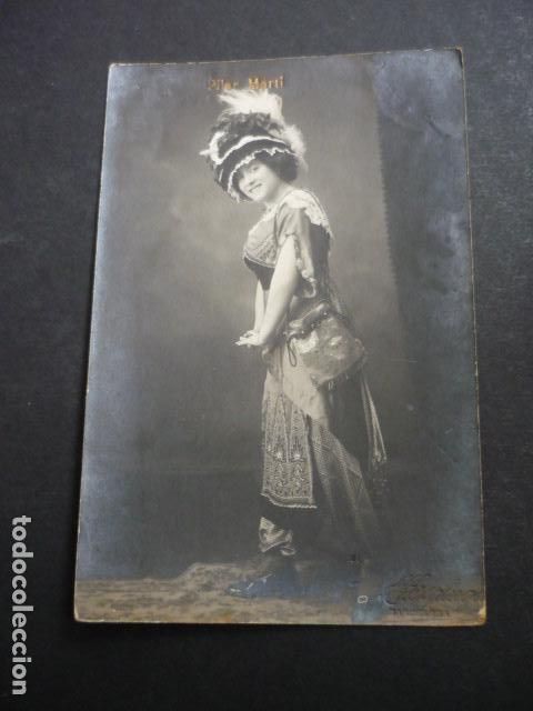 Postcards: PILAR MART&Iacute; ARTISTA CANTANTE CUPLETISTA POSTAL