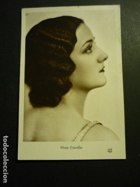 Postales: MISS ESPA&Ntilde;A POSTAL FOTOGRAFICA A&Ntilde;OS 30