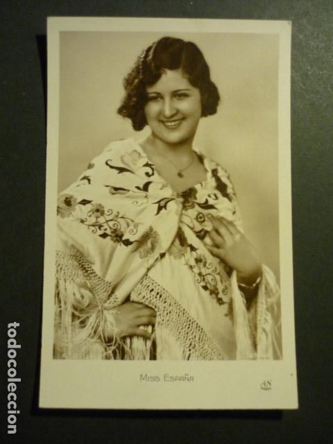 Postales: MISS ESPA&Ntilde;A POSTAL FOTOGRAFICA A&Ntilde;OS 30