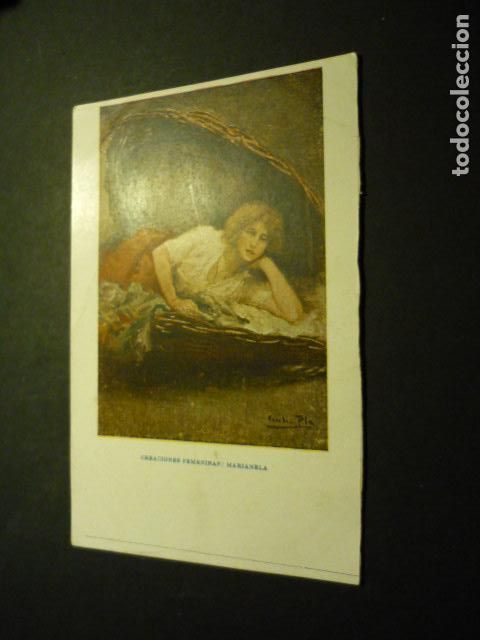 Postcards: CREACCIONES FEMENINAS MARIANELA POSTAL COL. BLANCO Y NEGRO REVERSO SIN DIVIDIR