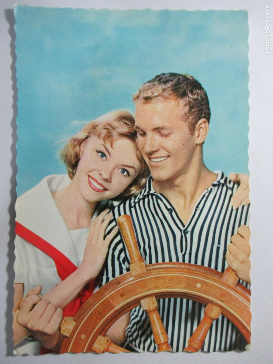 Postales: Postal hombre mujer pareja rom&aacute;ntica - Escrita