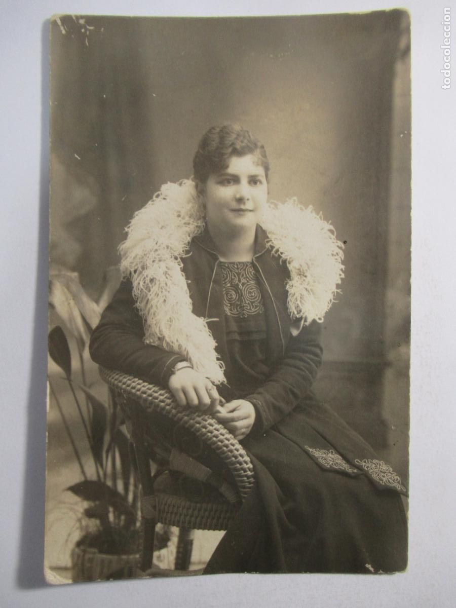 Postales: Postal mujer muy antigua - S/C