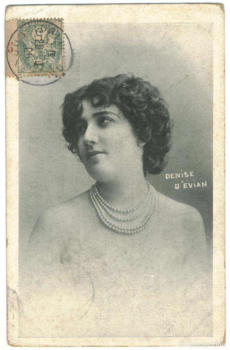 Postales: Actriz francesa EVIAN, Denise d_Sin datos - Foto 1