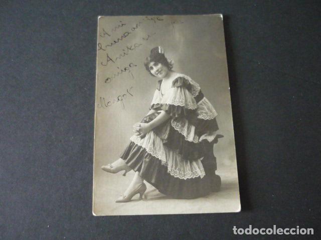 Postales: MARGOT CUPLETISTA CANTANTE ACTRIZ ANTIGUA POSTAL CON FIRMA AUTOGRAFA