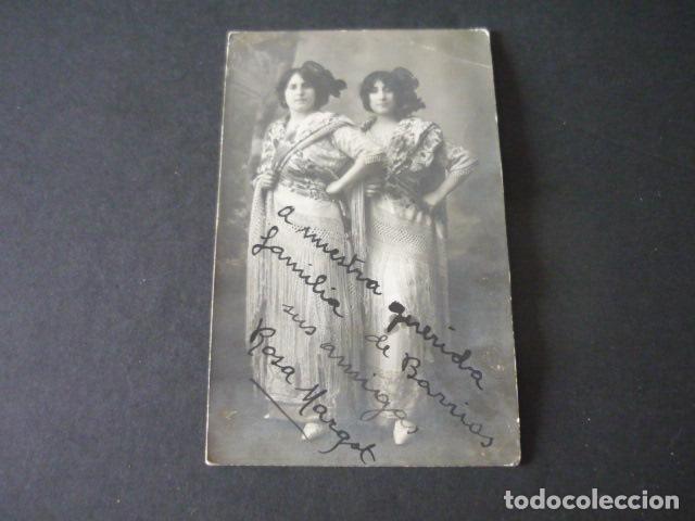 Postales: ROSA Y MARGOT CUPLETISTAS CANTANTE ACTRIZ ANTIGUA POSTAL CON FIRMA AUTOGRAFA