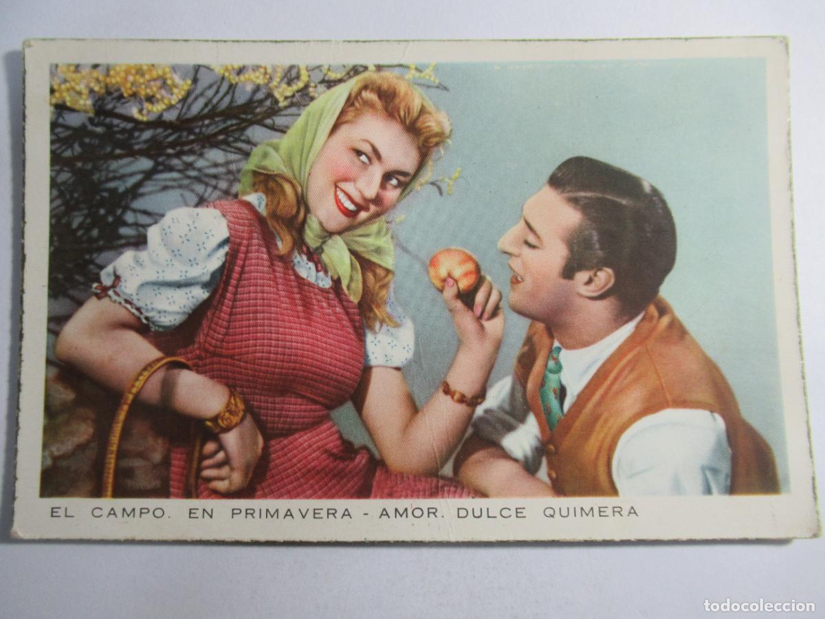 Postales: Postal mujer hombre pareja rom&aacute;ntica - Escrita