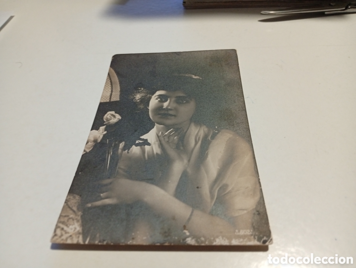 Postales: Postal antigua mujer,escribe Pepita Salvadora, a Josefa Perales, Sueca