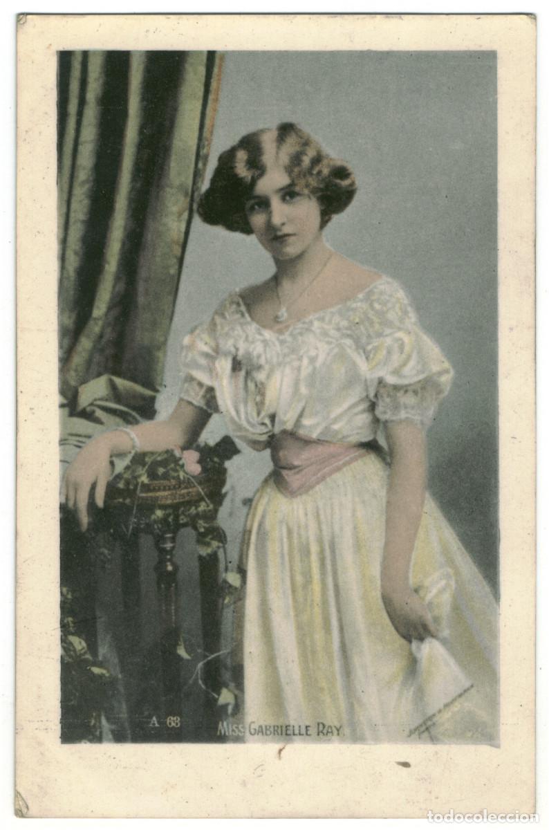 Postales: Actriz brit&aacute;nica Gabrielle Ray_Enamelette A 63 - Foto 1