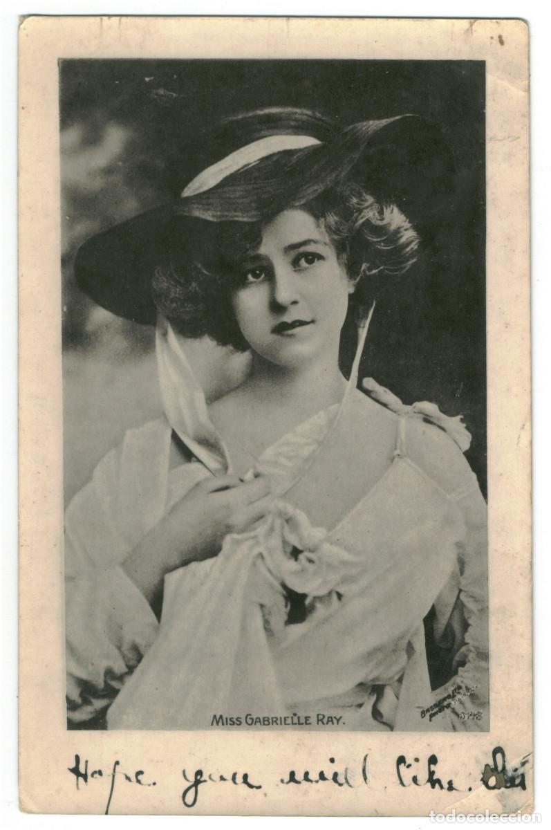 Postales: Actriz brit&aacute;nica Gabrielle Ray_Enamelette - Foto 1