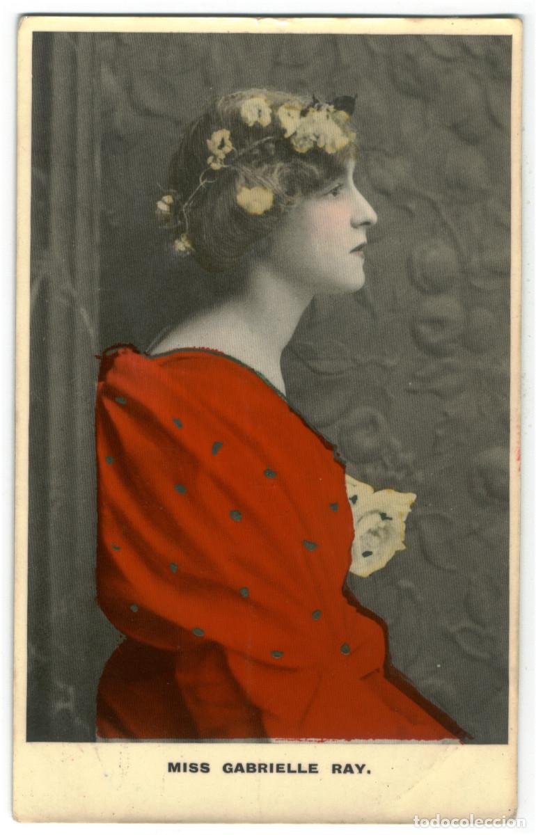 Postales: Actriz brit&aacute;nica Gabrielle Ray_E.S. 1268 - Foto 1