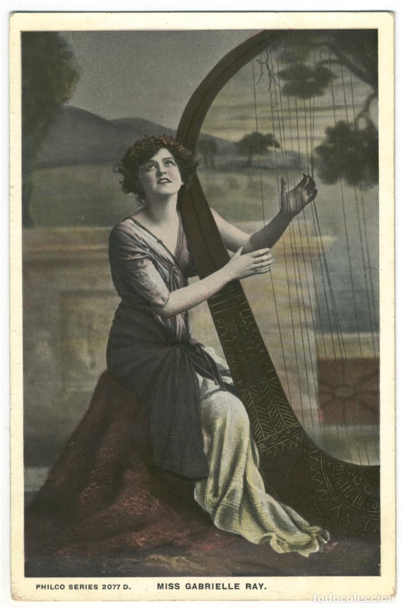 Postales: Actriz brit&aacute;nica Gabrielle Ray_Philco 2077 D - Foto 1