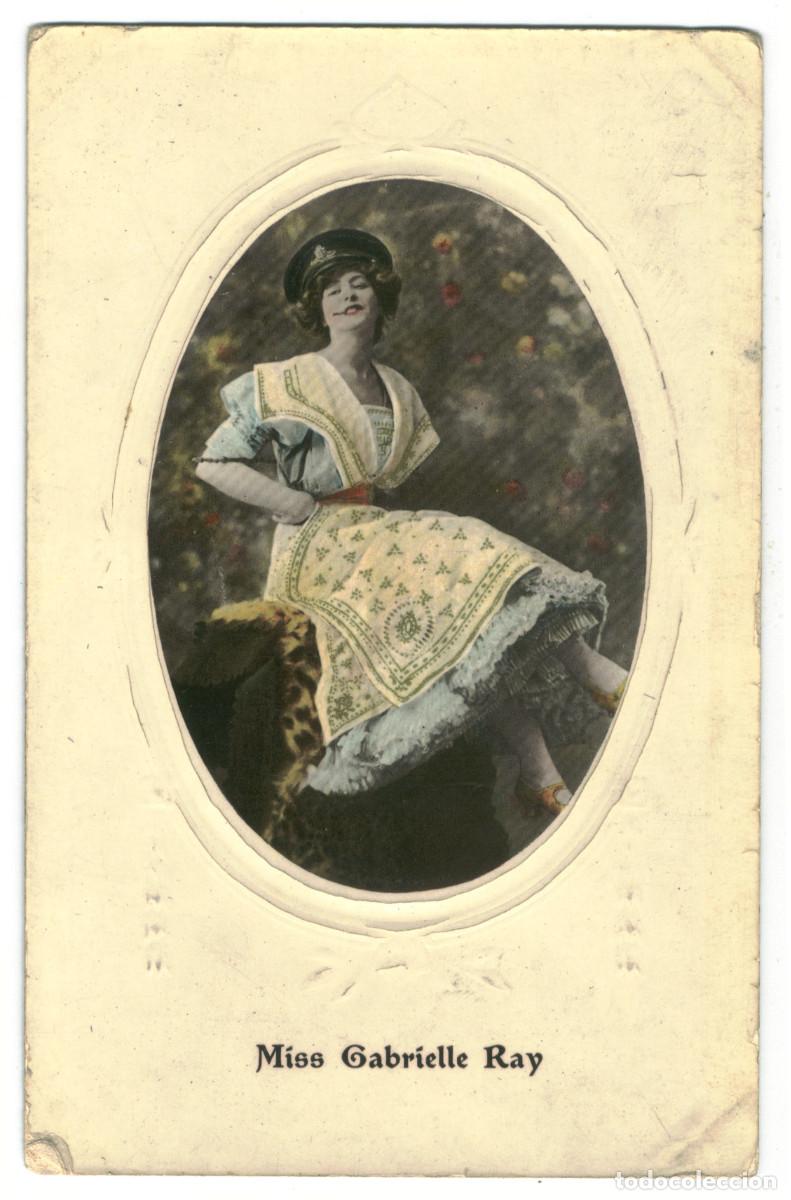 Postales: Actriz brit&aacute;nica Gabrielle Ray_Philco 2162 C - Foto 1