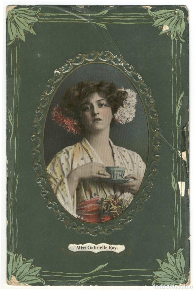 Postales: Actriz brit&aacute;nica Gabrielle Ray_Philco 2184 B - Foto 1