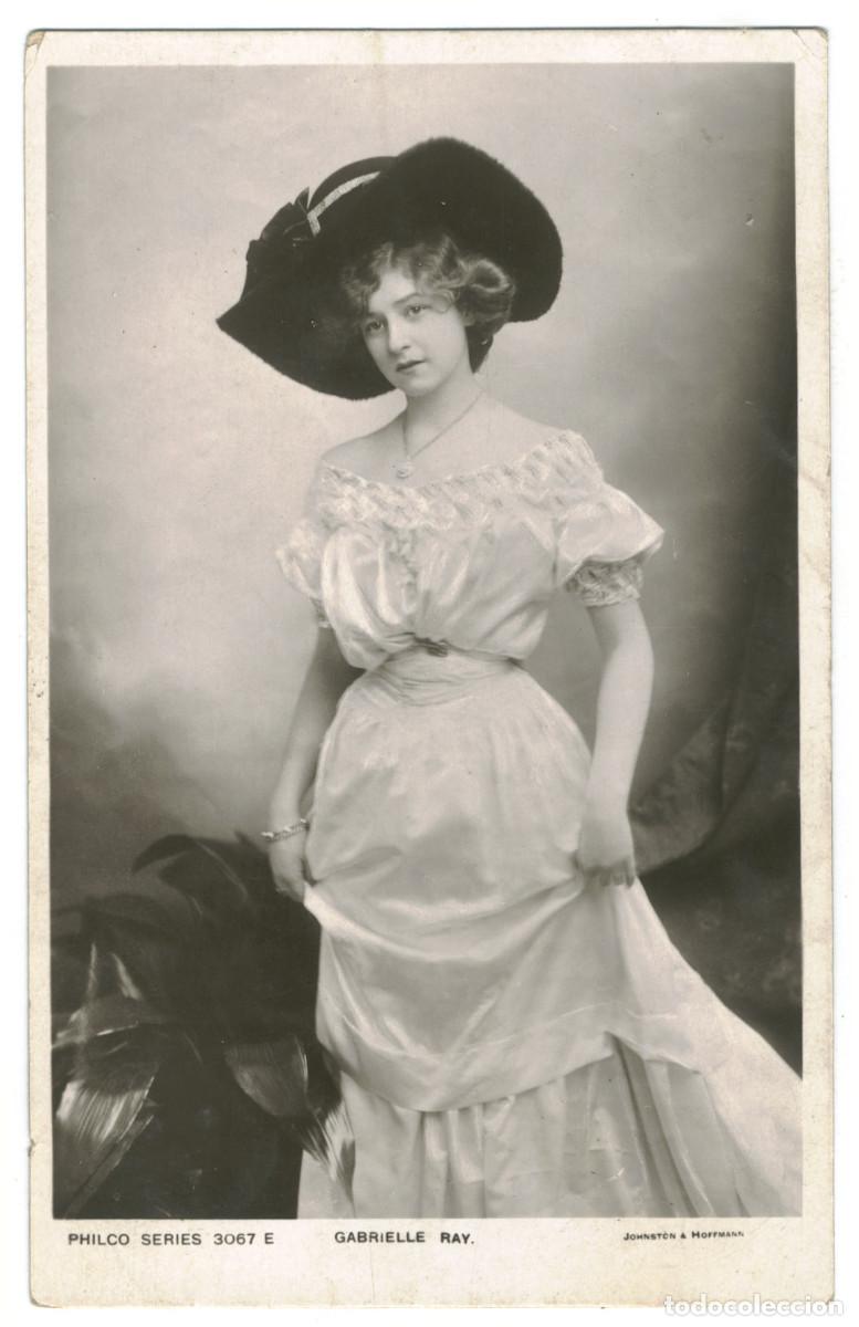 Postales: Actriz brit&aacute;nica Gabrielle Ray_Philco 3067 E - Foto 1