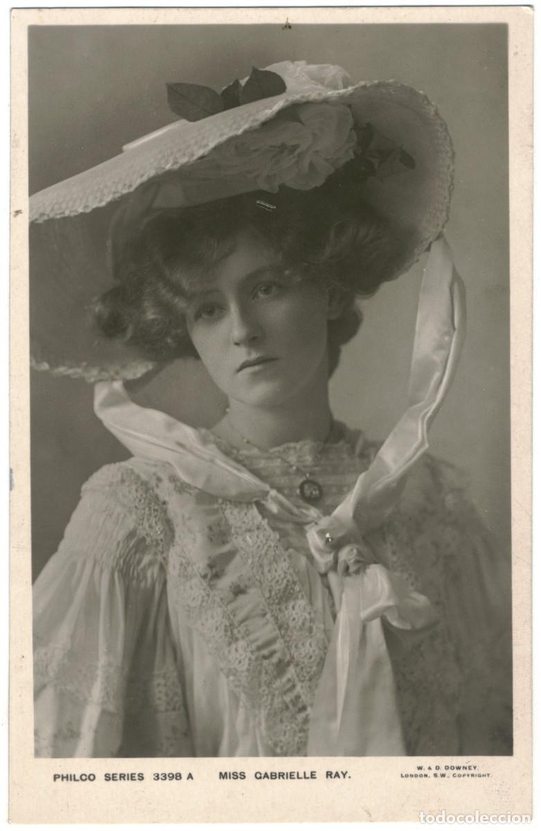Postales: Actriz brit&aacute;nica Gabrielle Ray_Philco 3398 A