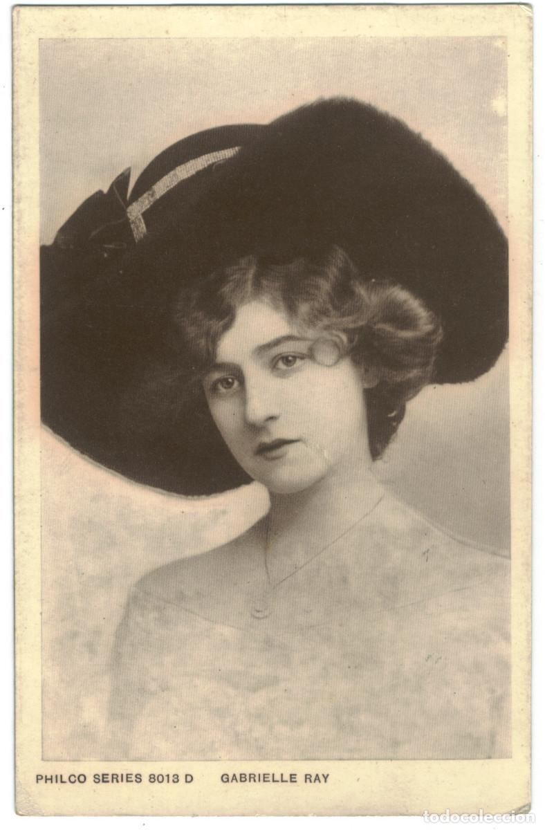 Postales: Actriz brit&aacute;nica Gabrielle Ray_Philco 8013 D - Foto 1