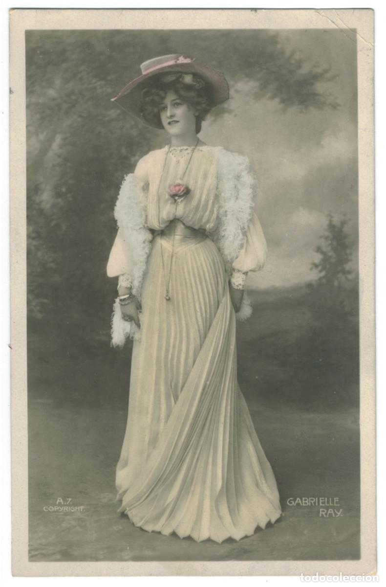 Postales: Actriz brit&aacute;nica Gabrielle Ray_Ralph Dunn A 7 - Foto 1