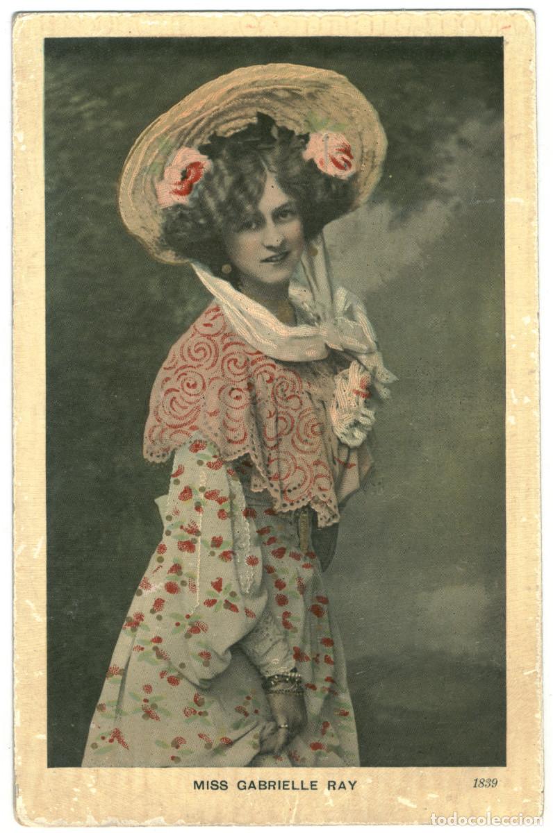 Postales: Actriz brit&aacute;nica Gabrielle Ray_Ray 1839 - Foto 1