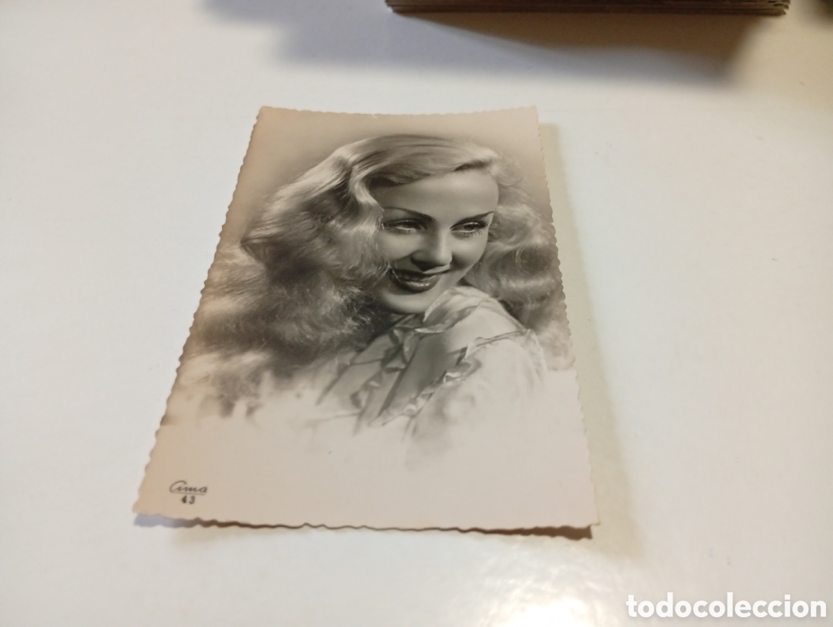 Postales: Postal antigua mujer guapa, escritura Paquita Moncho, Sueca