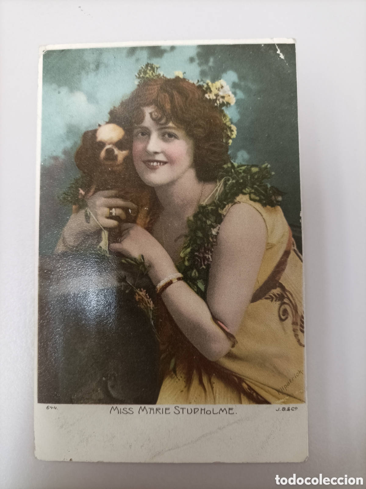 Postales: Actriz brit&aacute;nica Marie Studholme_Beagles 644