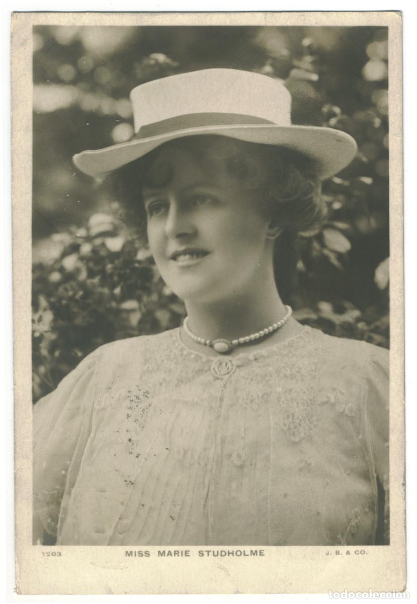 Postais: Actriz brit&aacute;nica Marie Studholme_Beagles 1203