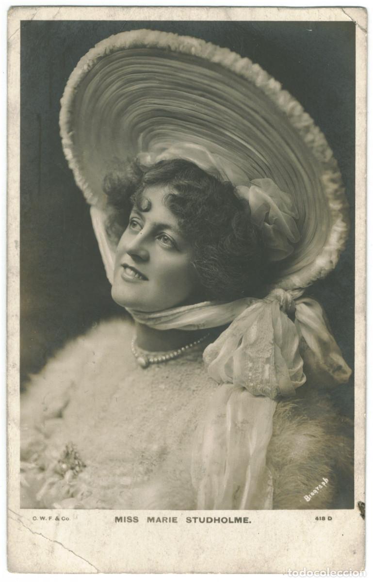 Postales: Actriz brit&aacute;nica Marie Studholme_Faulkner 418 D