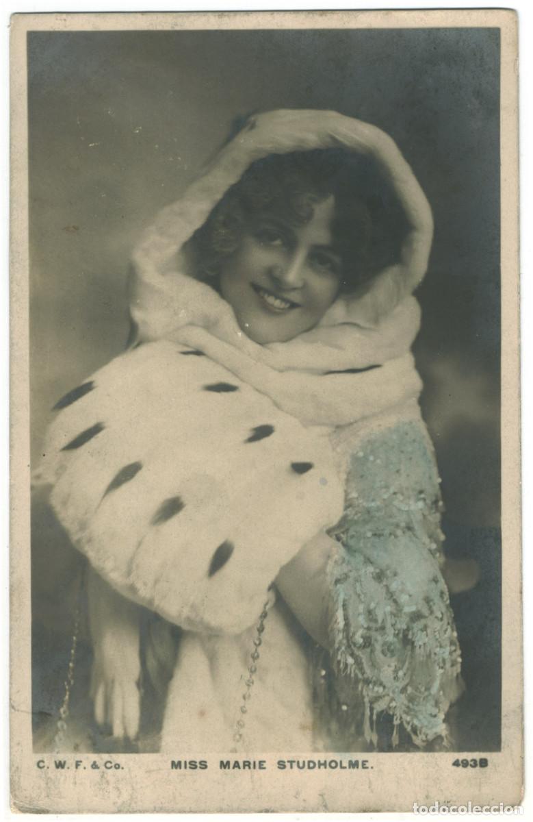 Postales: Actriz brit&aacute;nica Marie Studholme_Faulkner 493 B