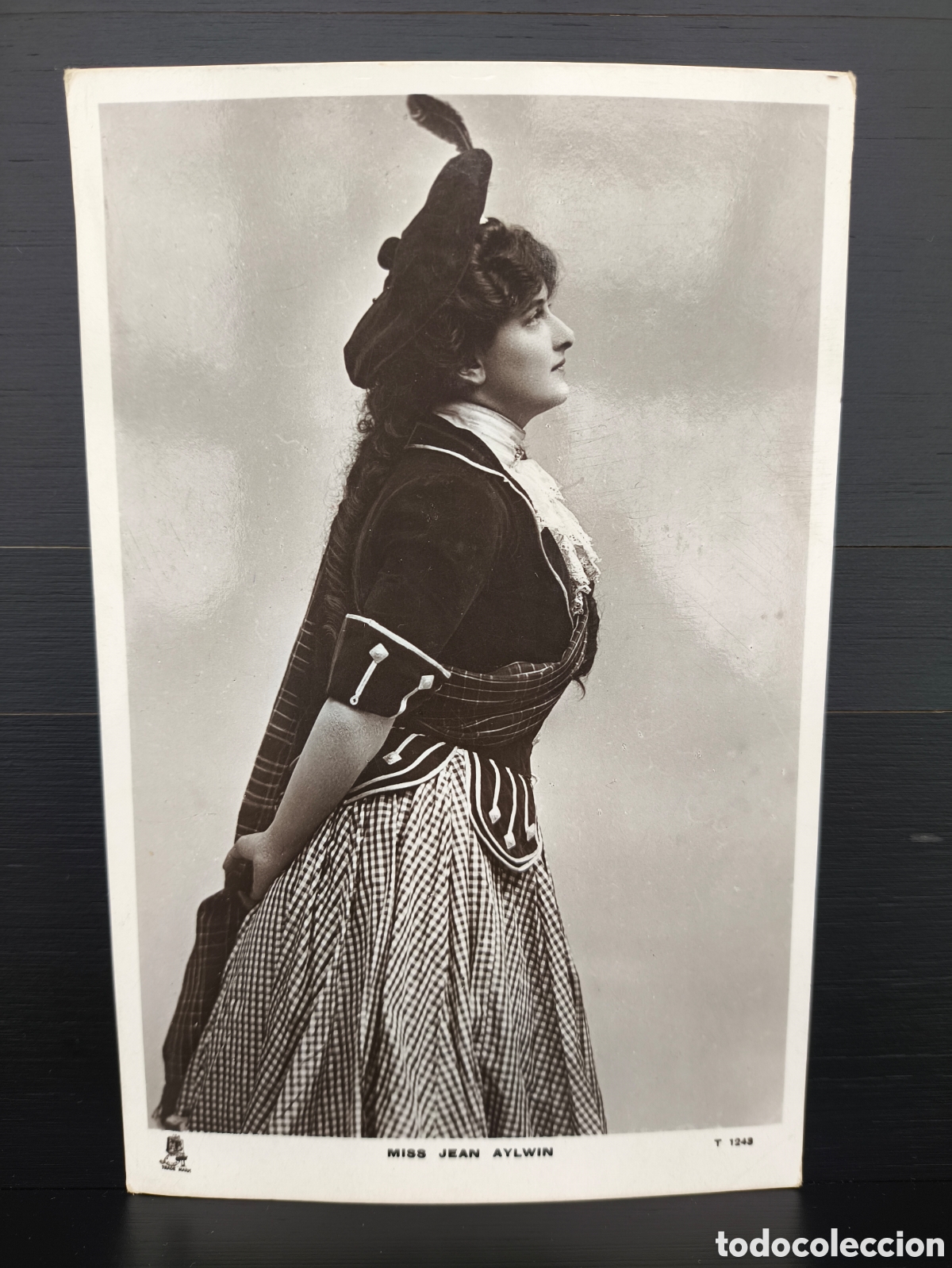 Postais: Antigua postal Jean Aylwin Actriz escocesa Celebrities of the Stage Ed. Raphael Tuck & Sons 1909