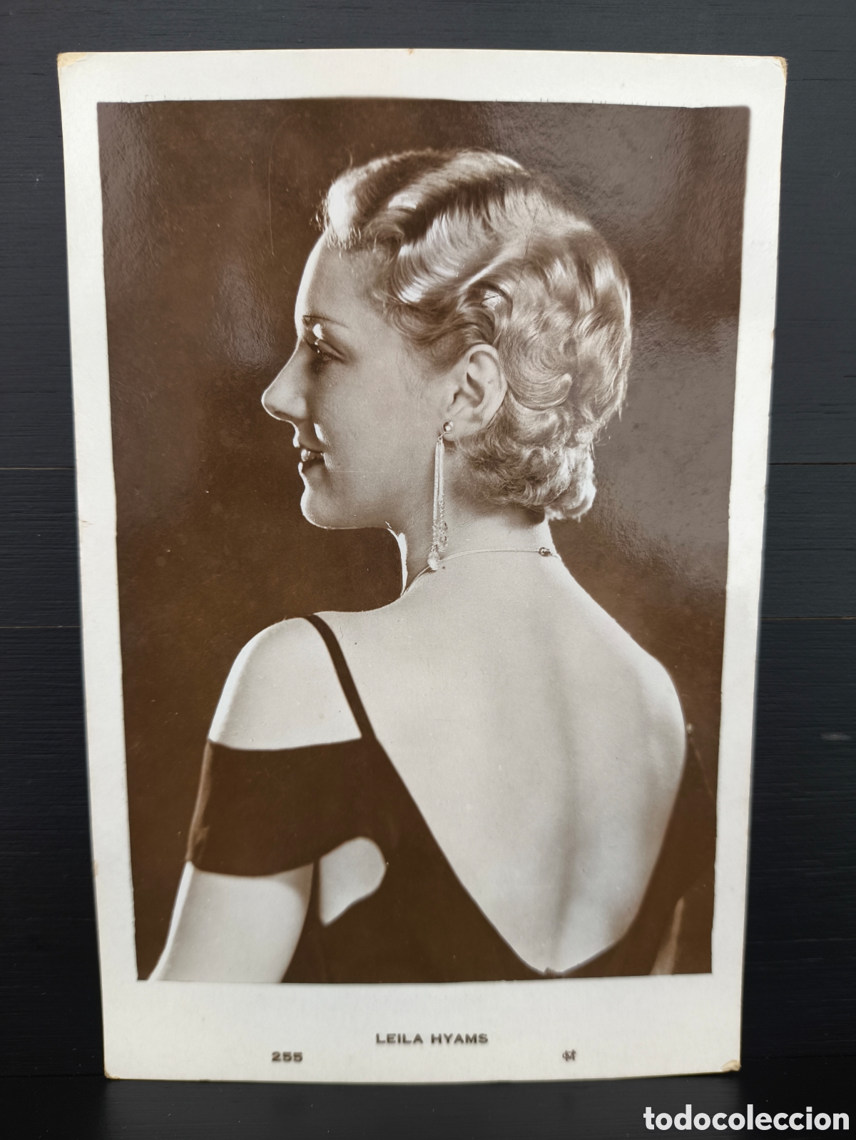 Postales: Antigua postal fotogr&aacute;fica Leila Hyams actriz y modelo estadounidense