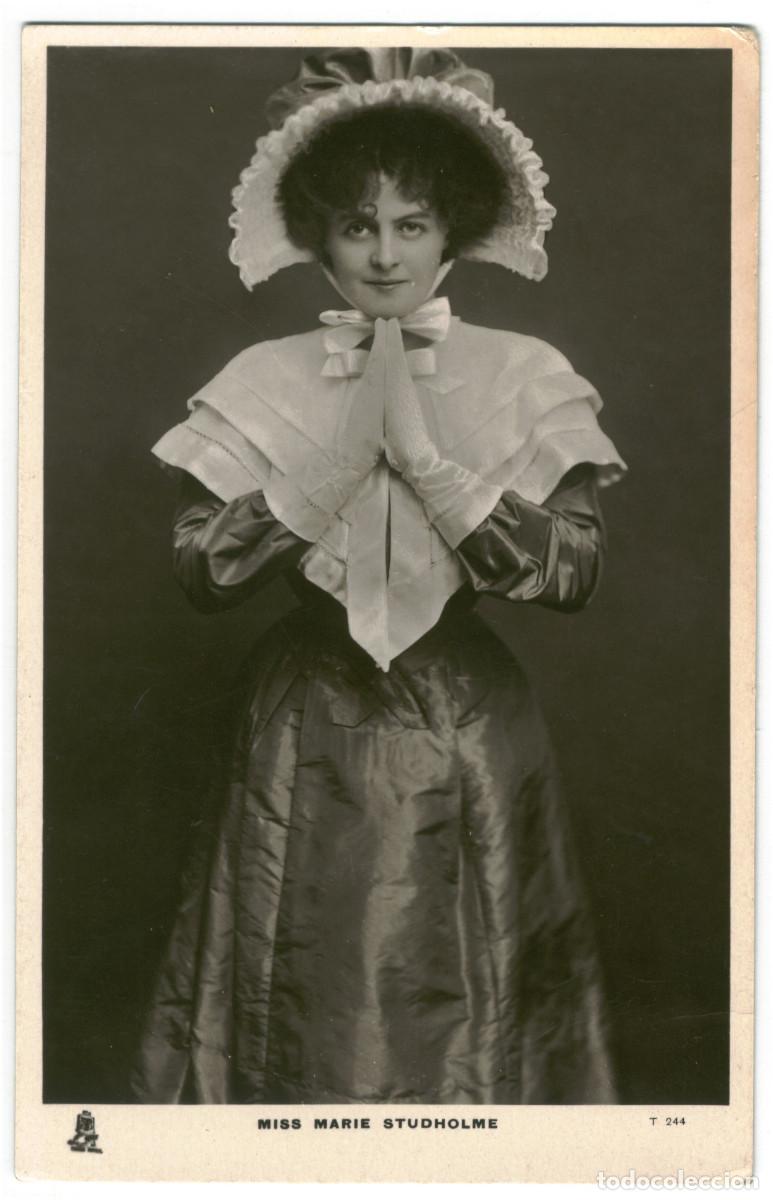 Postales: Actriz Marie Studholme_Raphael Tuck (Celebrities of the Stage. Real Photograph; T 244)