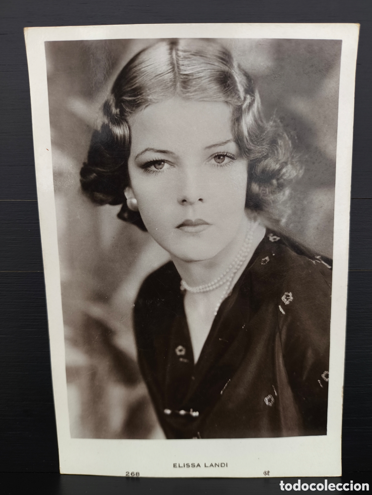 Postales: Antigua postal fotogr&aacute;fica Elissa Landi actriz y novelista austriaco-estadounidense