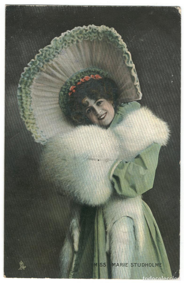 Cartoline: Actriz Marie Studholme_Raphael Tuck (Celebrities of the Stage. Photochrome; 4418)