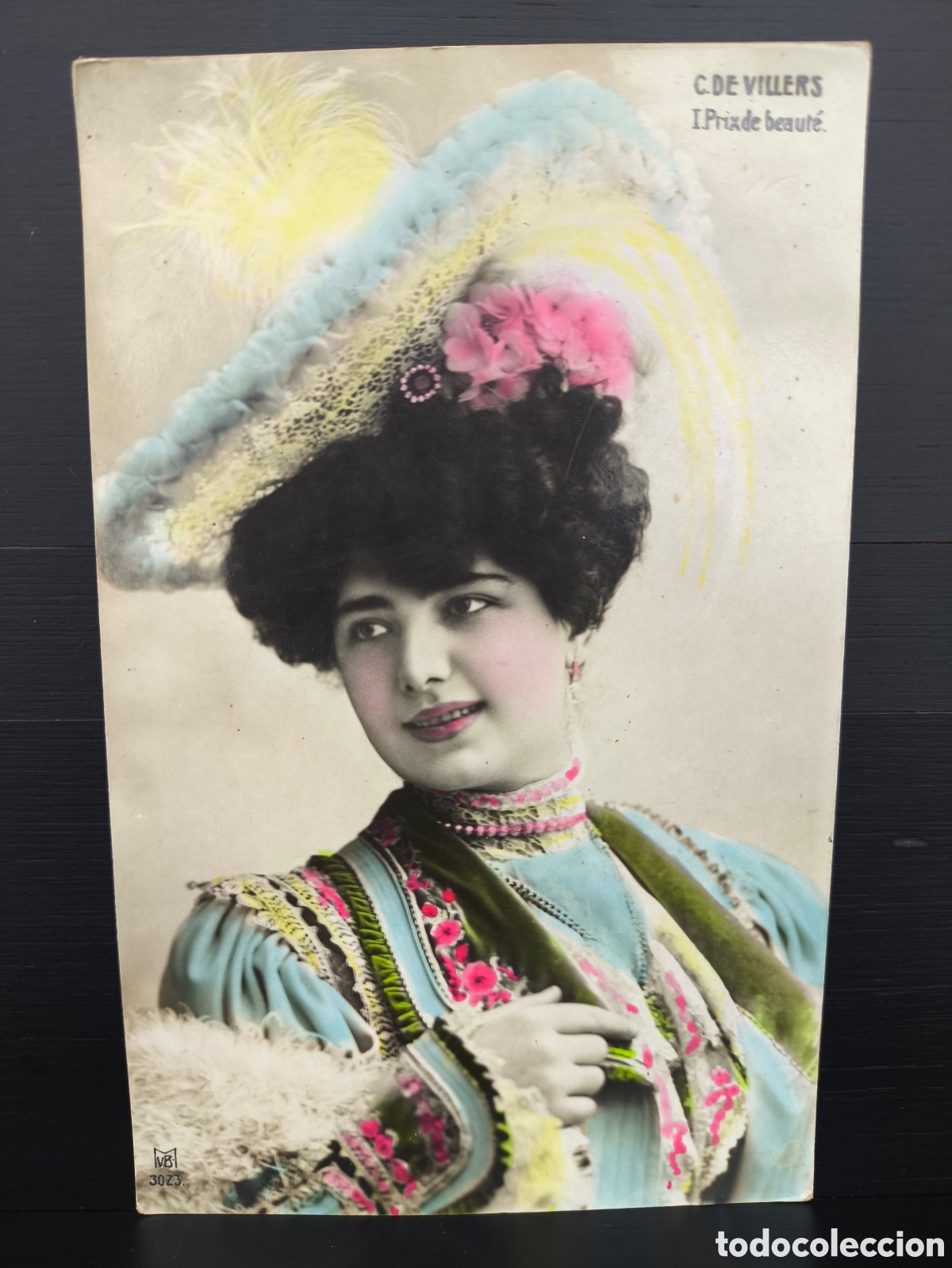 Postales: Antigua postal Carmen de Villers actriz, cantante y bailarina&nbsp;francesa Ed. Mecanophot E. van Bosch