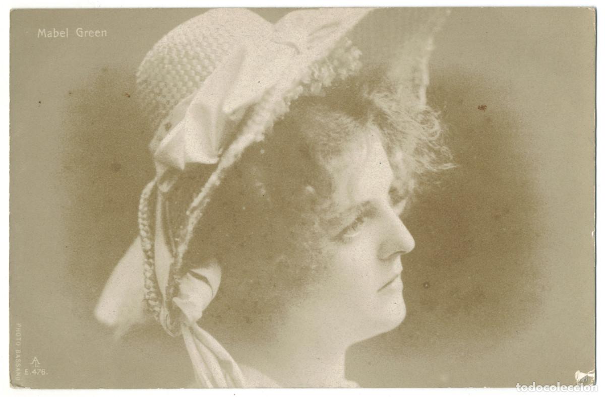 Postales: Actriz bit&aacute;nica GREEN, Mabel_AL. E 476. Photo Bassano