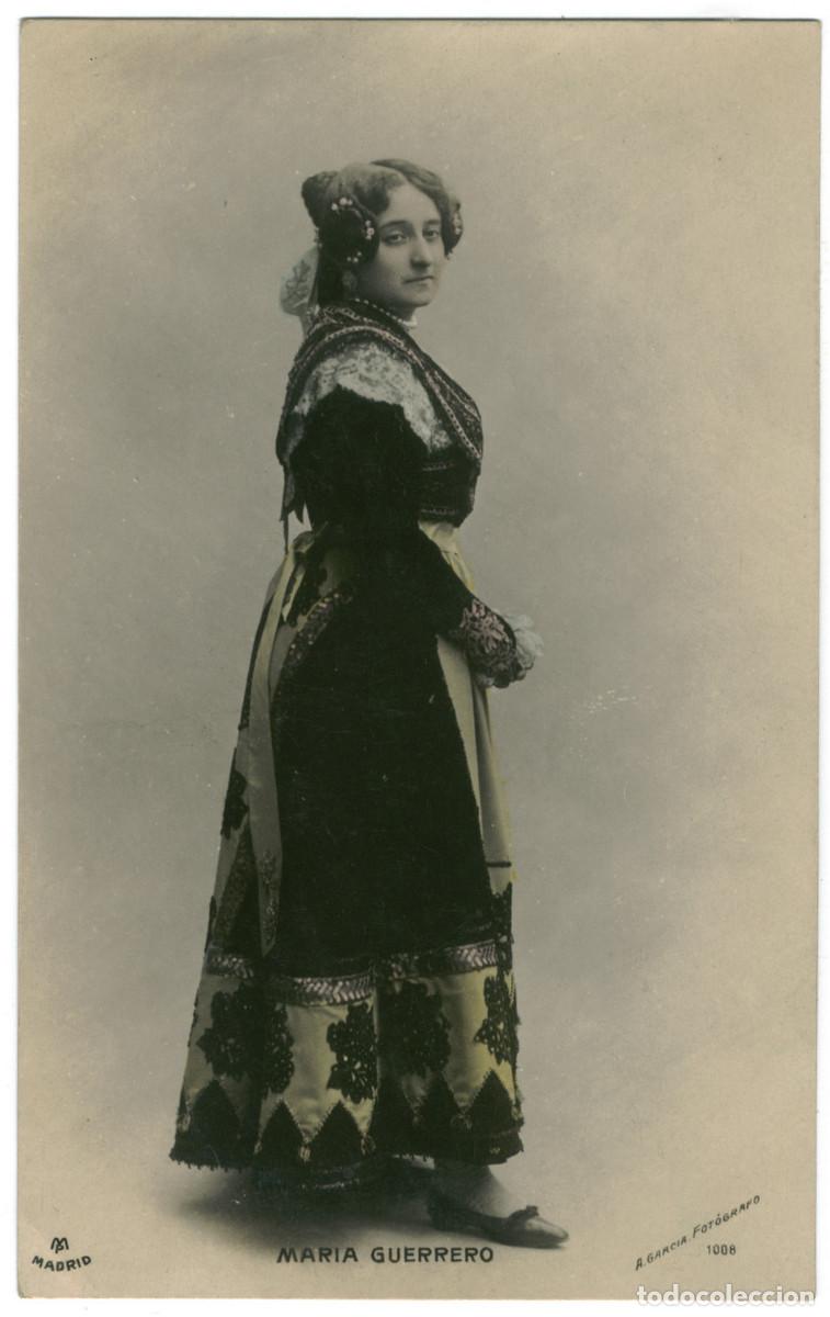 Postales: Actriz GUERRERO, Mar&iacute;a_M. P. 1008. Photo A. Garc&iacute;a