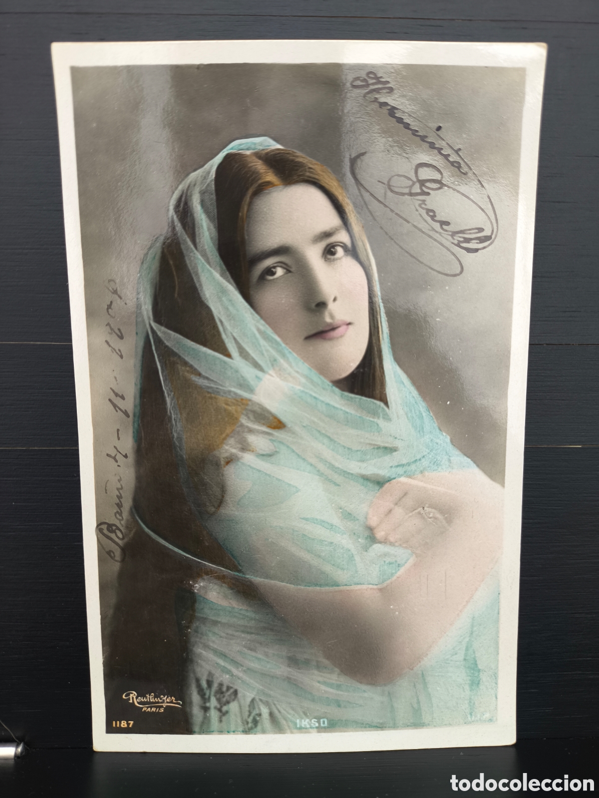 Postales: Antigua postal Camilla Ikso famosa actriz y estrella de teatro francesa Ed. Reutlinger 1906