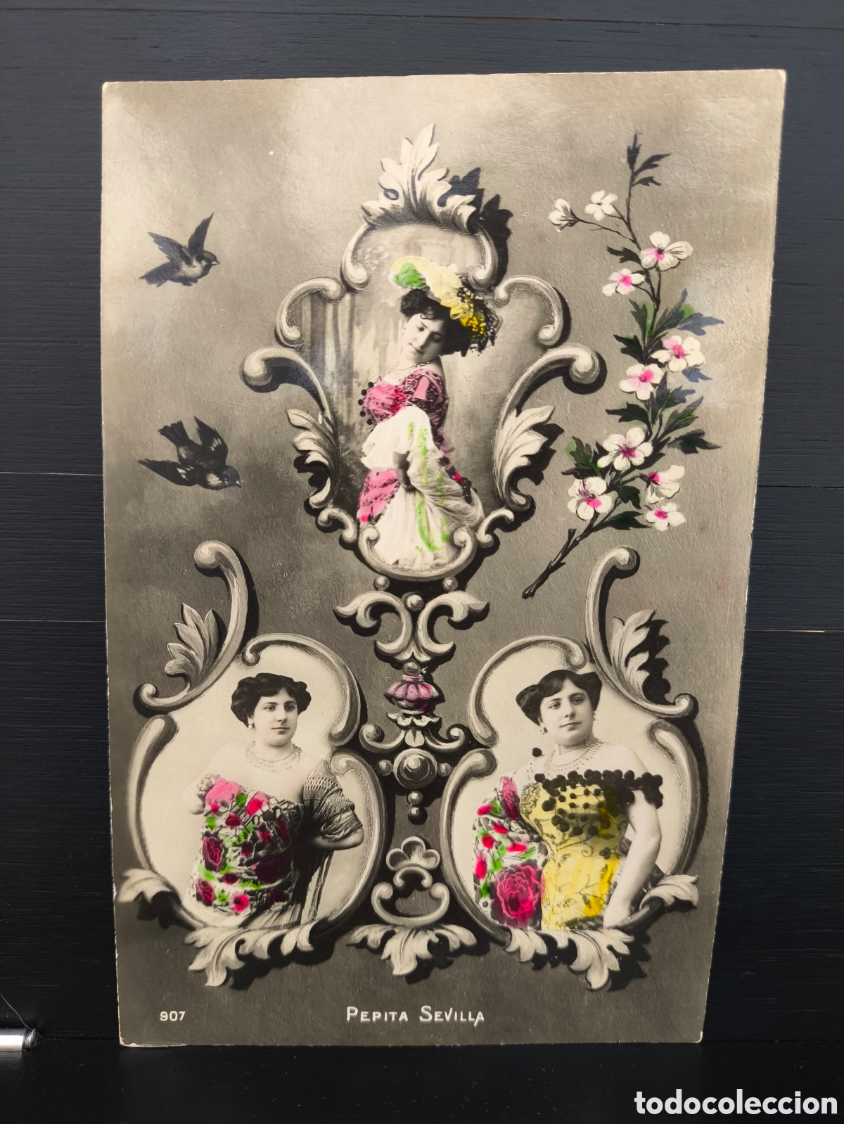 Postales: Antigua postal artista Pepita Sevilla bailaora y cupletista espa&ntilde;ola Ed. Ernesto Madrid 1916