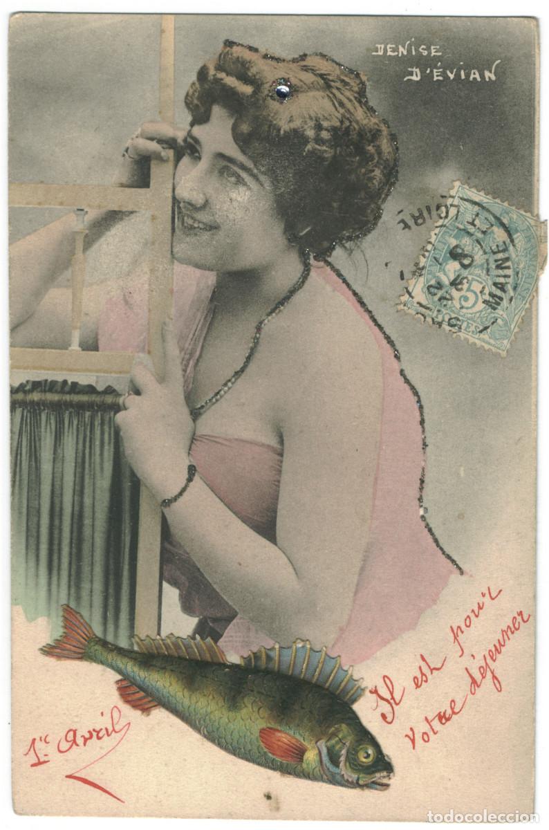 Postales: Actriz francesa EVIAN, Denise d_Sin datos - Foto 1