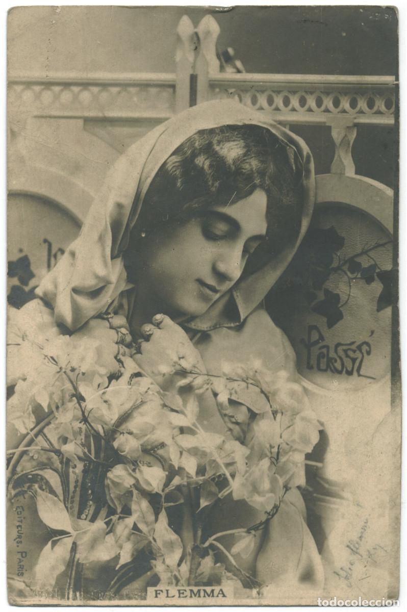 Postales: Actriz francesa FLEMMA_KF (Paris) - Foto 1