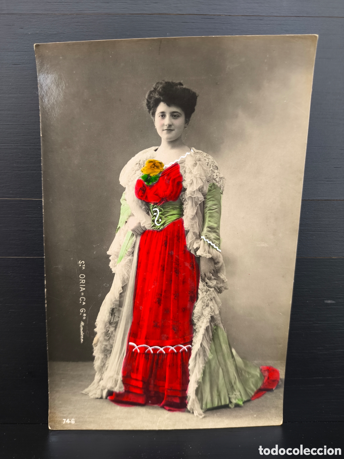 Postales: Antigua postal Conchita Oria famosa&nbsp;actriz de teatro y cupletista espa&ntilde;ola Ed. Ernesto Madrid 1908