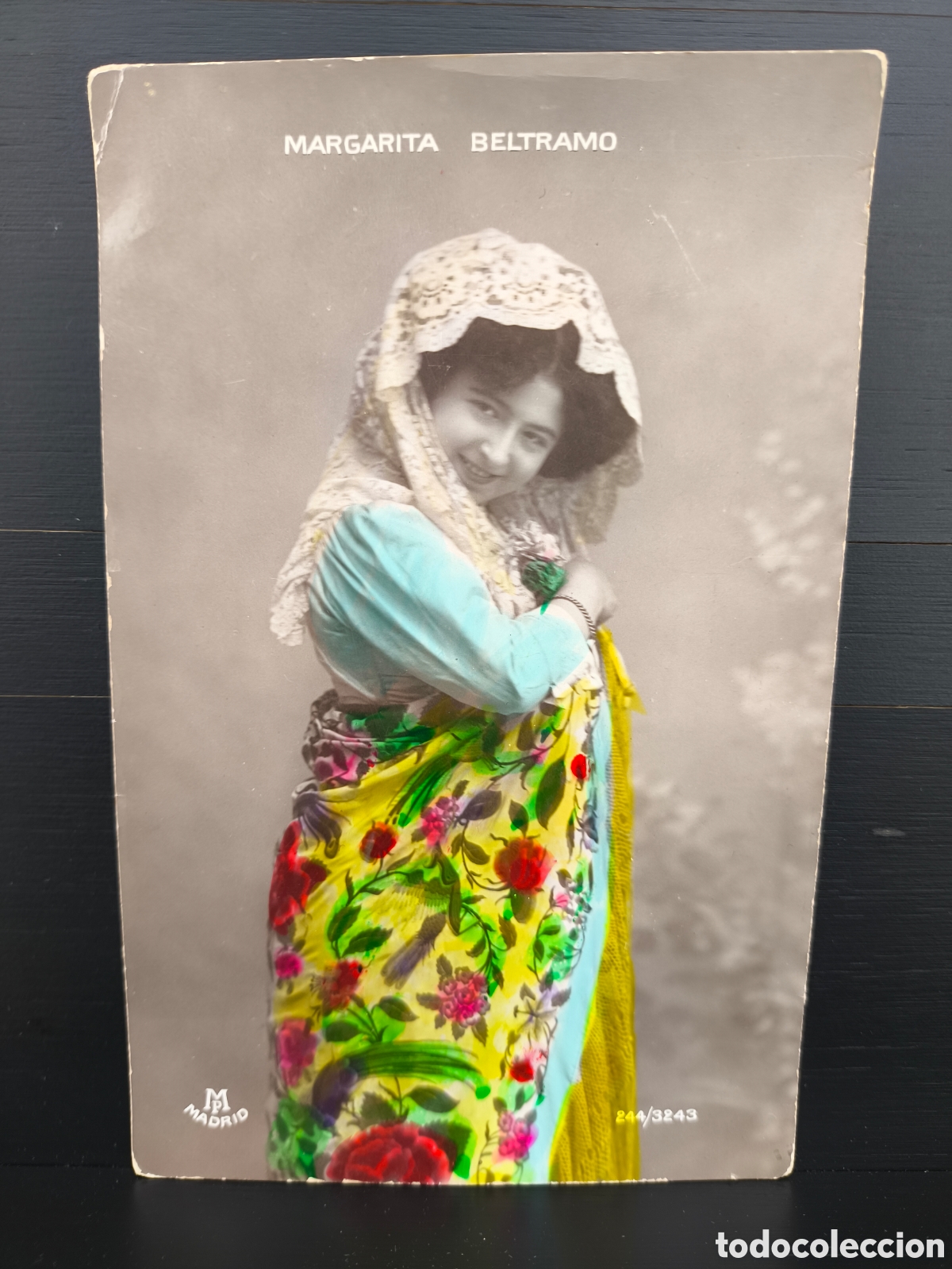 Postales: Antigua postal Margarita Beltramo famosa&nbsp;artista soprano y cupletista espa&ntilde;ola Ed. MP Madrid 1912