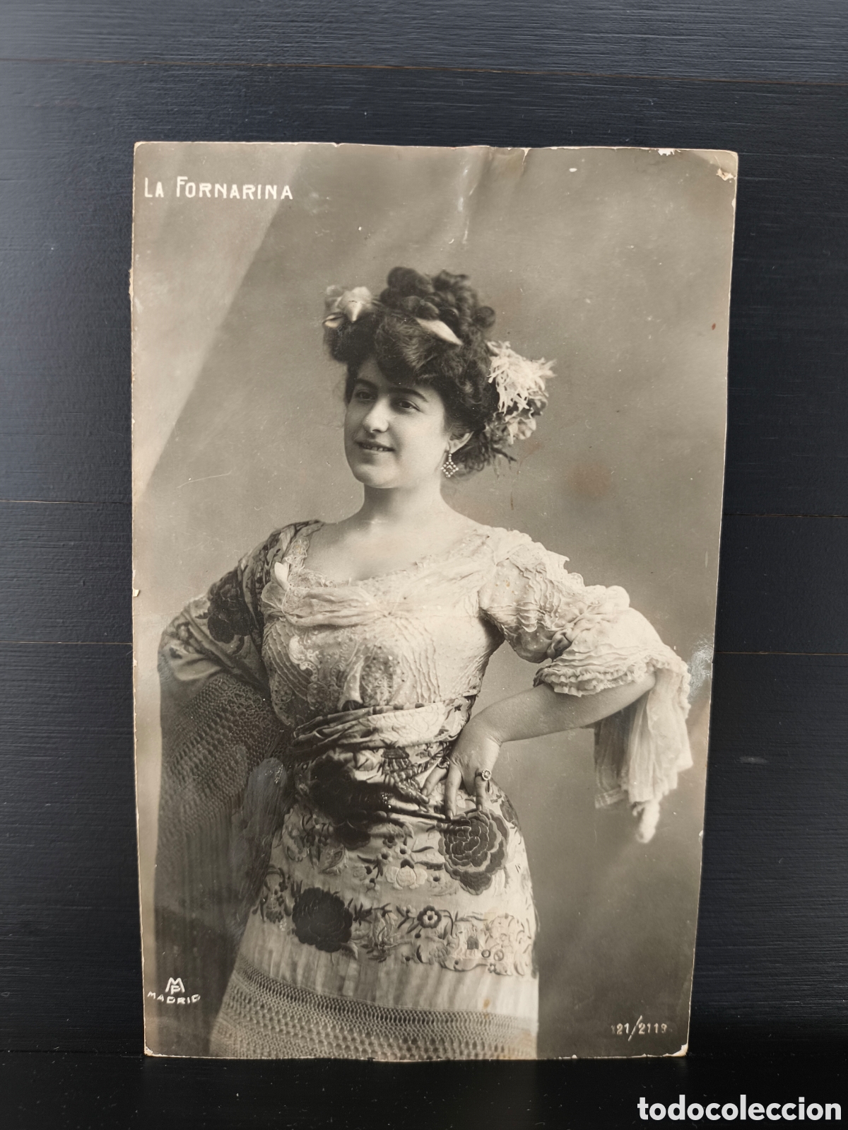 Postales: Antigua postal&nbsp;artista Consuelo Vello Cano La Fornarina famosa cupletista espa&ntilde;ola Ed. MP Madrid
