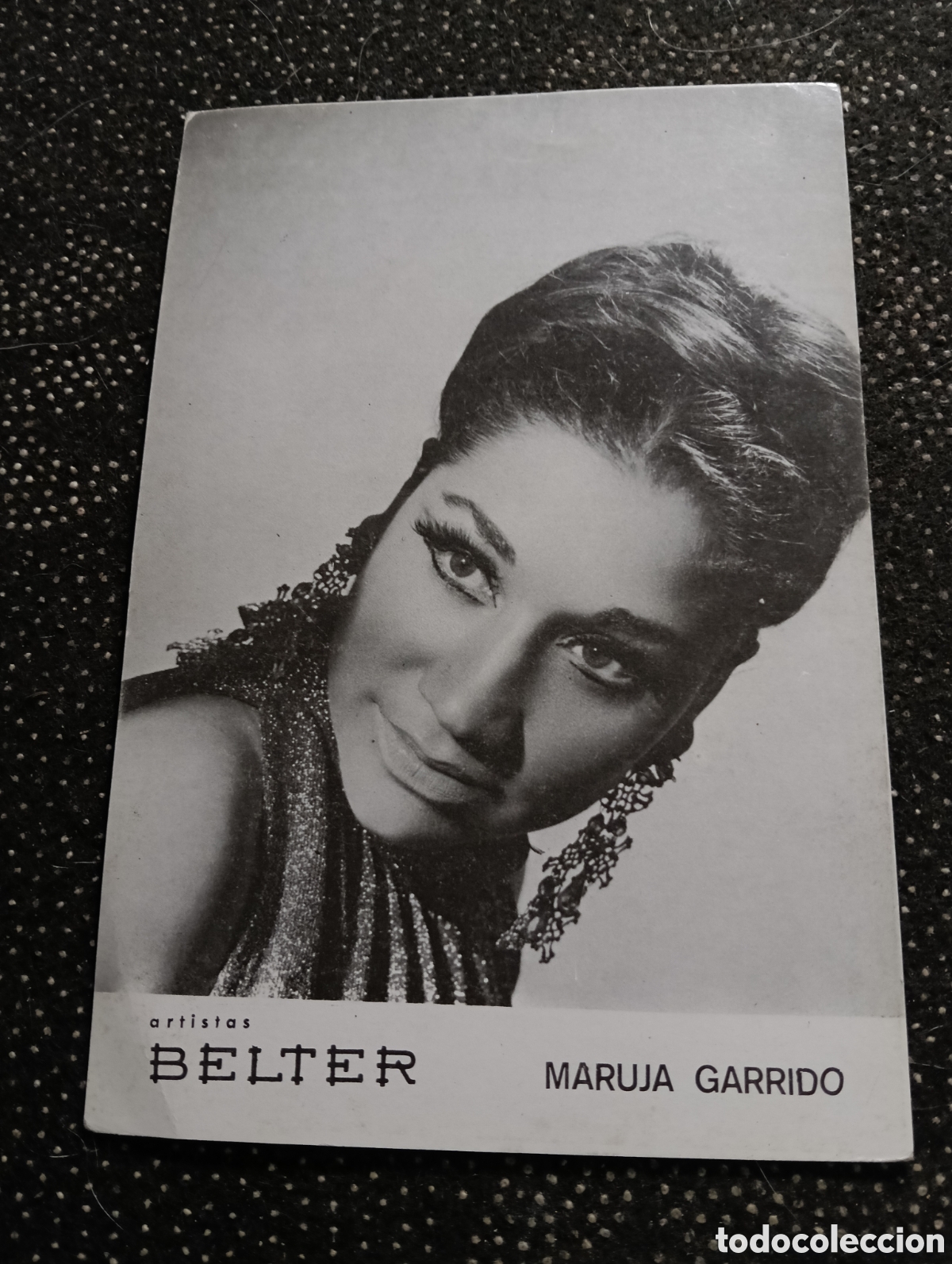 Postales: Fotografia Maruja Garrido - artistas Belter