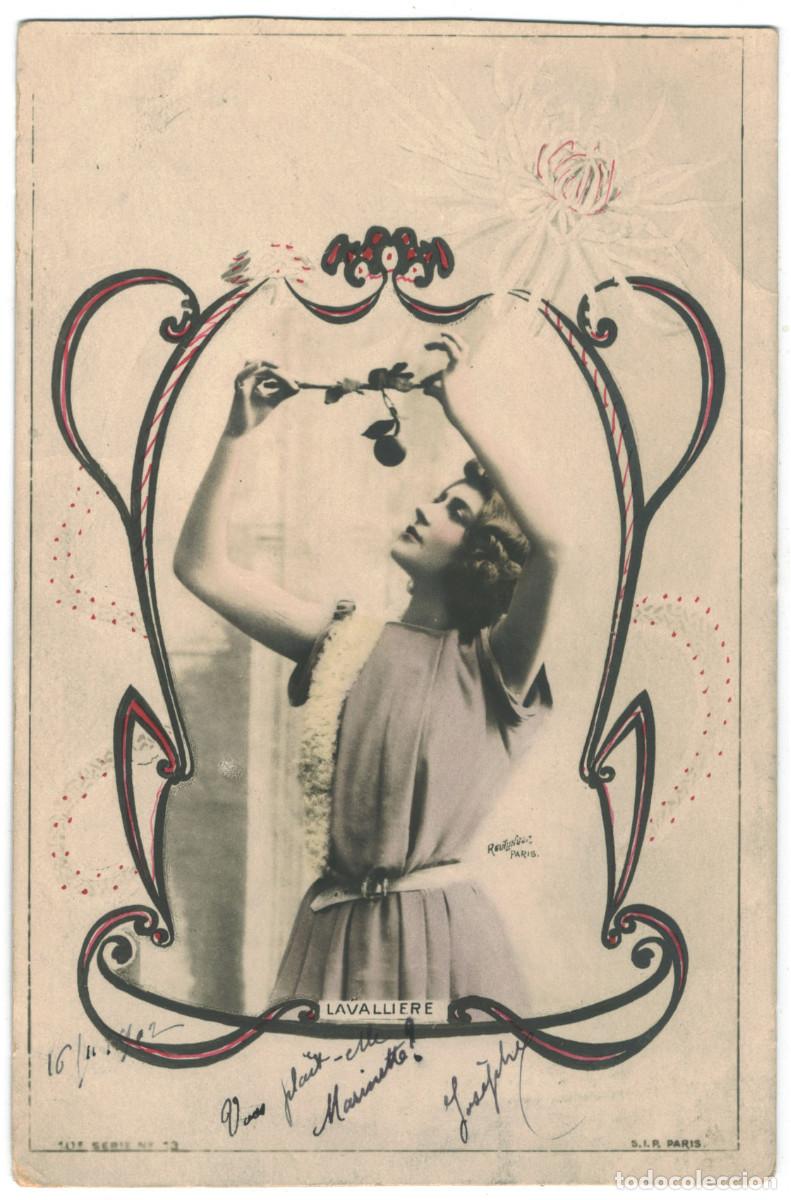 Postales: Actriz LAVALLI&Egrave;RE, Ang&egrave;le_SIP.10-53. Photo Reutlinger