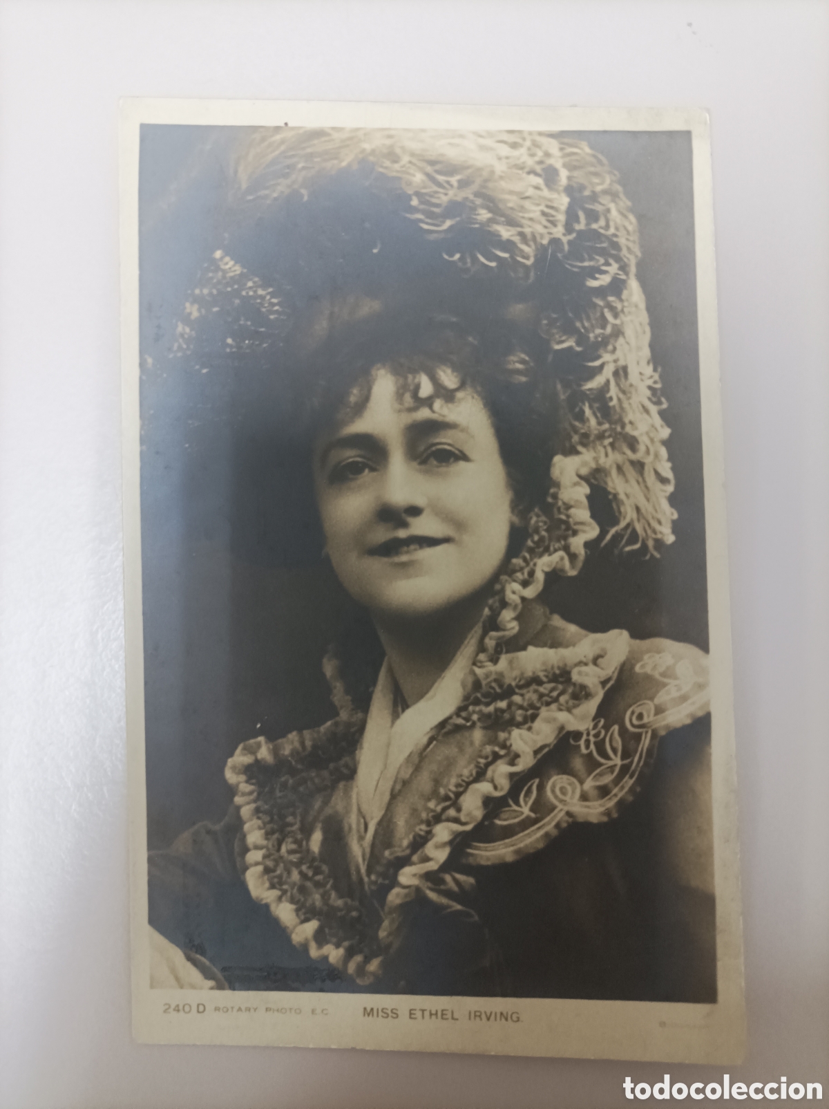 Postales: Actriz IRVING, Ethel_Rotary. 240 D. Photo Biograph